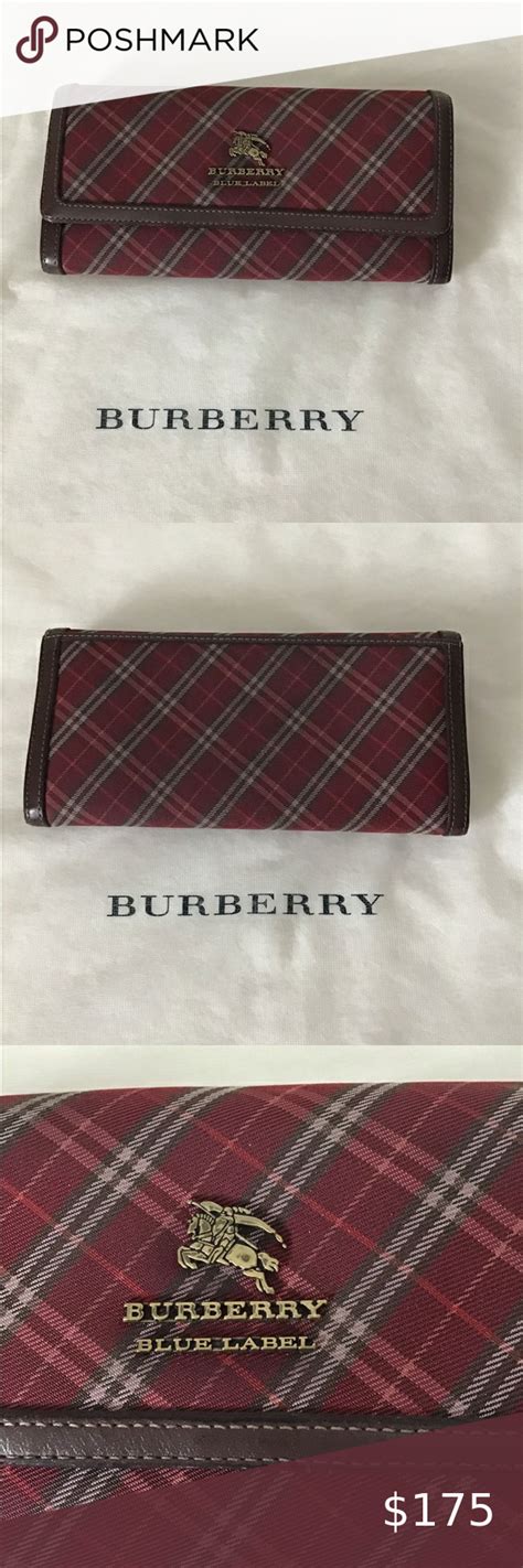 burberry nova check long waller|BURBERRY BLUE LABEL NOVA CHECK.